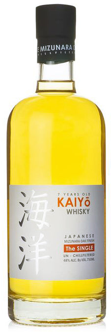 Kaiyo Mizunara Oak The Single Japanese Whisky 7Yr 750ml