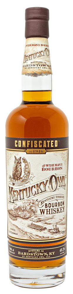 Kentucky Owl Confiscated Straight Bourbon Whiskey 750ml