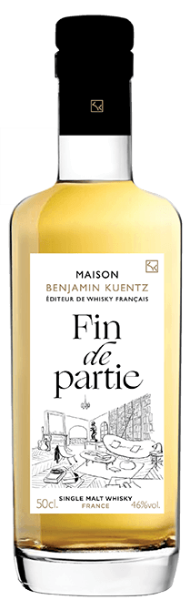 Kuentz Fin de Partie Single Malt French Whisky 750ml