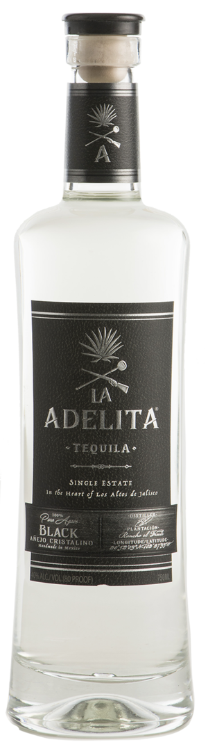 La Adelita Tequila Black Anejo Cristalino 750ml – Mission Wine