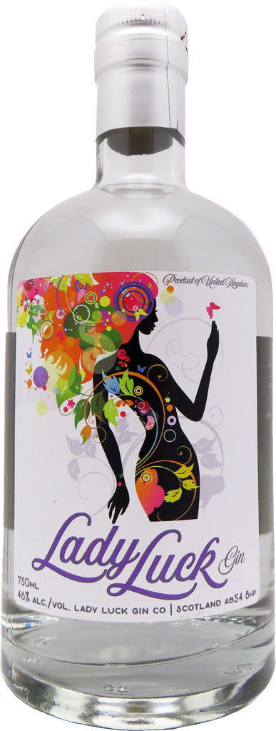 Lady Luck Gin 750ml