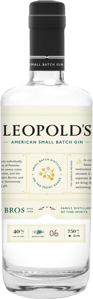 Leopold Gin 750ml – Mission Liquor
