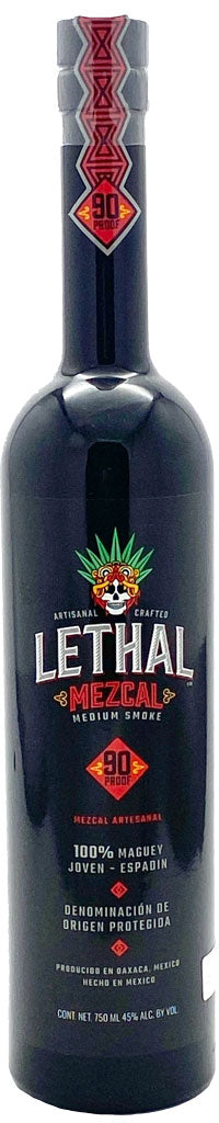 Lethal Mezcal Artesanal 90 Proof 750ml