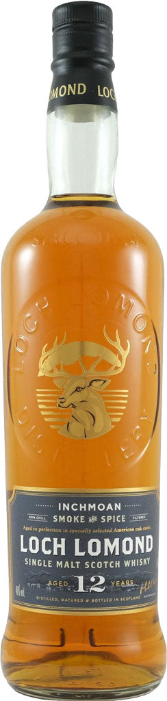 Loch Lomond Single Malt Scotch Inchmoan Peated 12Yr 50ml
