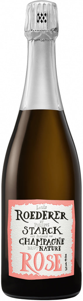 Louis Roederer Philippe Stark Brut Nature Rose 2015 750ml-0