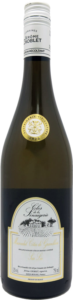 Luc Et Jerome Choblet Muscadet Cotes de Grandlieu Sur Lie De La Senaigerie 2020 750ml