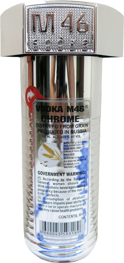 M46 Chrome Bolt Vodka 100ml