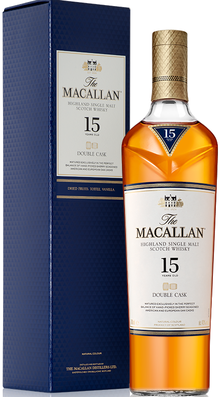 The Macallan Double Cask 15 Years Old Single Malt Whisky 750ml-0