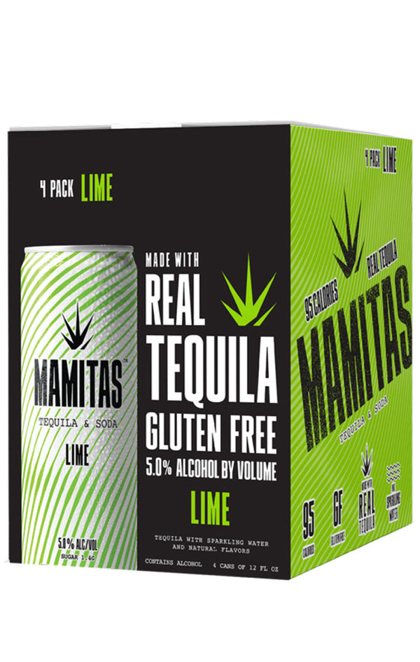 Mamitas Tequila & Soda Lime 4pk Cans