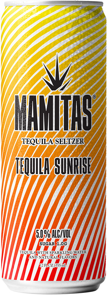Mamitas Tequila & Soda Tequila Sunrise 12oz Can