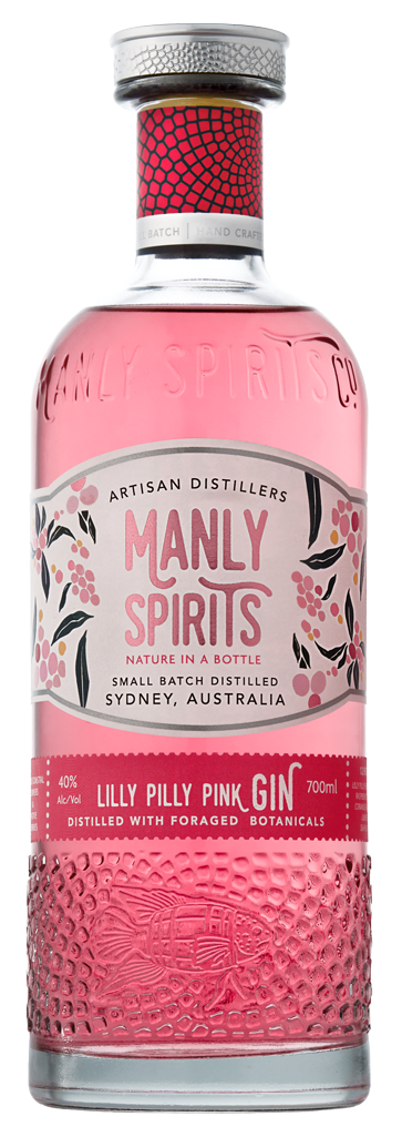 Manly Spirits Lilly Pilly Pink Gin 700ml