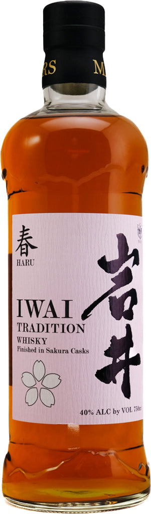 Mars Iwai Tradition Haru Sakura Cask Finish Japanese Whisky 750ml