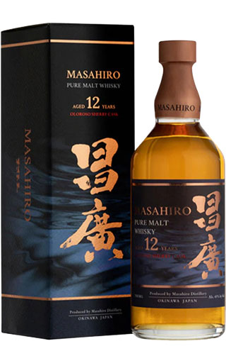 Masahiro Oloroso Sherry Cask Whisky 12 Year Old 750ml