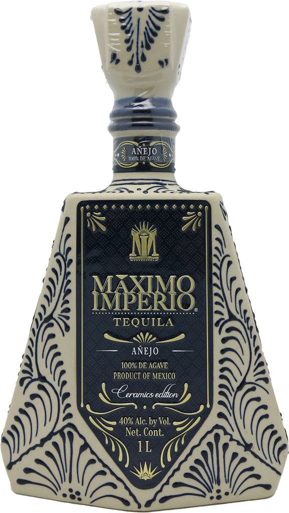 Maximo Imperio Tequila Anejo Ceramic 1L Mission Wine & Spirits