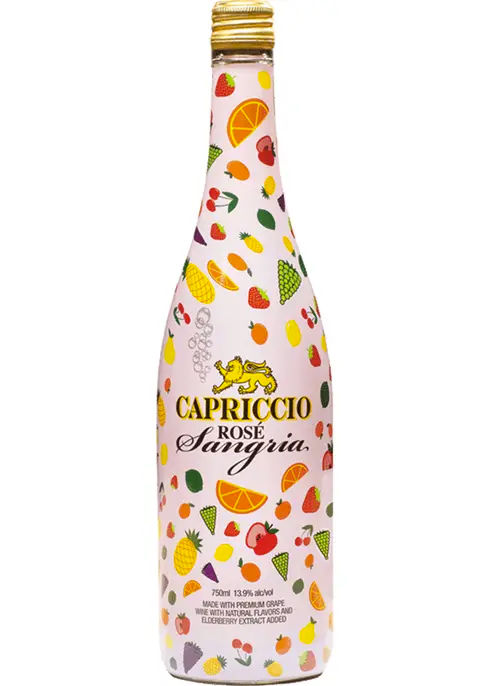 Capriccio Rose Bubbly Sangria 750ml