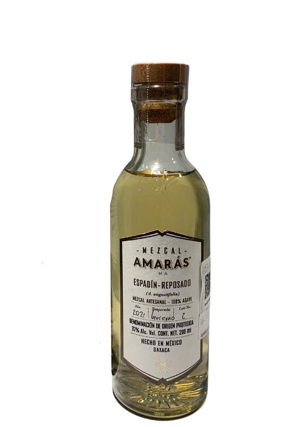 Amaras Mezcal Reposado Espadin 200ml