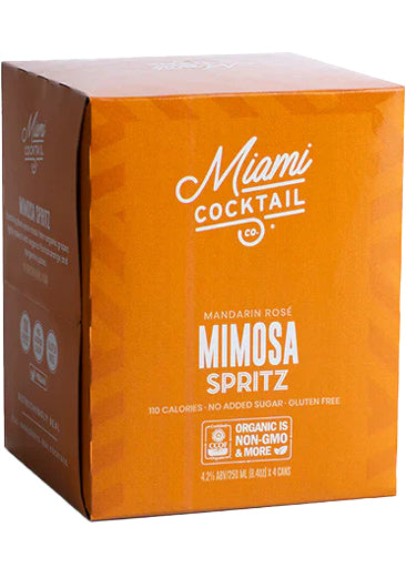 Miami Cocktail Mimosa Spritz 4pk Cans