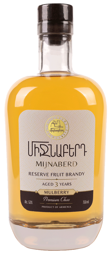 Mijnaberd Mulberry Reserve Brandy 3Yr 750ml