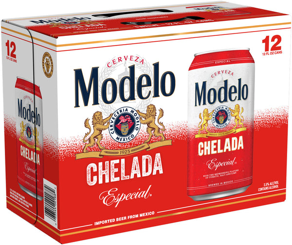 Modelo Chelada 12pk Cans