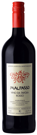 Montemelino Malpasso Vino Da Tavola Rosso 1L