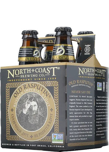 North Coast Old Rasputin 4pk Btls