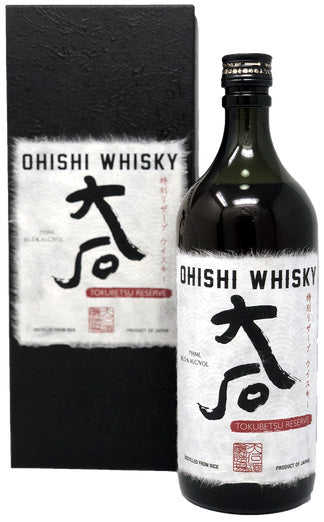 Ohishi Whisky Tokubetsu Reserve 750ml – Mission Liquor