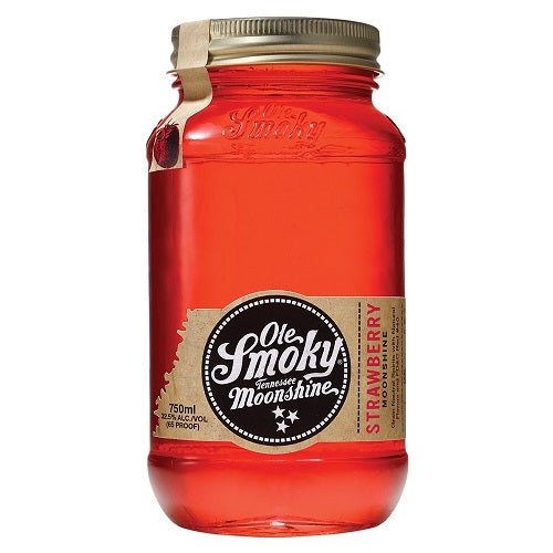 Ole Smoky Strawberry Moonshine 65 Proof 750ml