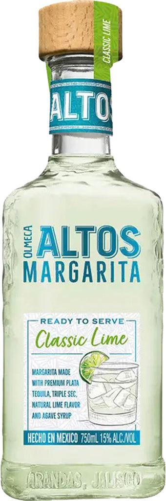 Olmeca Altos Classic Lime Margarita 750ml