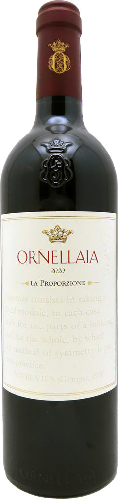 Ornellaia Bolgheri Red Bordeaux Style Blend 2020 750ml – Mission
