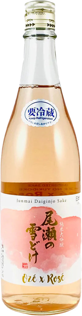 Oze No Yukidoke Oze x Rose Junmai Daiginjo 720ml