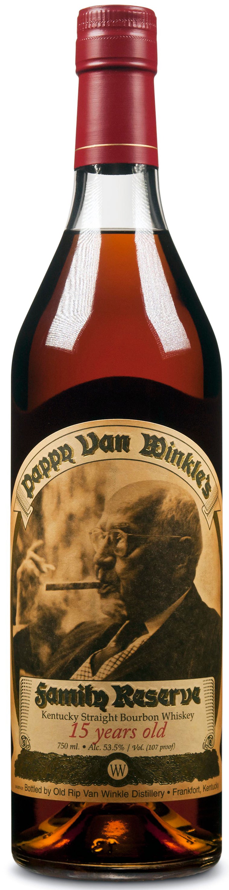 Pappy Van Winkle's Family Reserve 15 Year Old 750ml – Mission Liquor