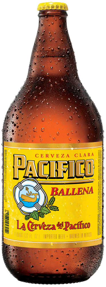 Pacifico Beer 32oz Bottle