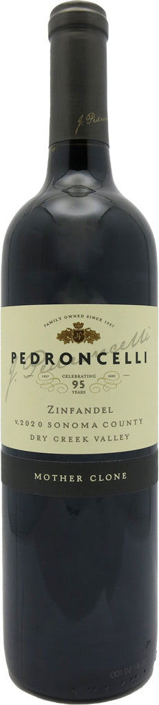 Pedroncelli Zinfandel Mother Clone 2020 750ml