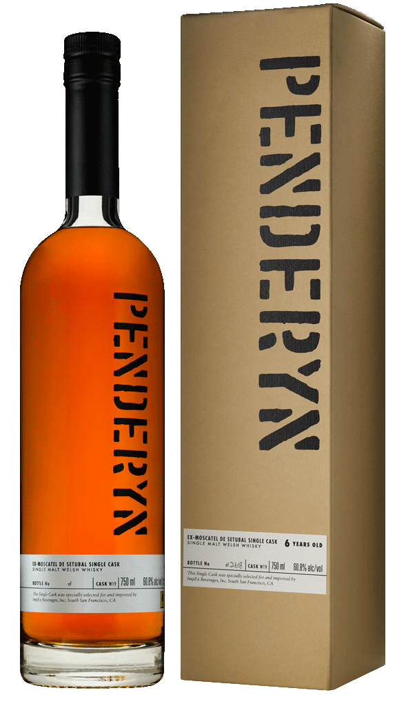 Penderyn Moscatel de Setubal Welsh Whiskey W19 6 Year Old 750ml