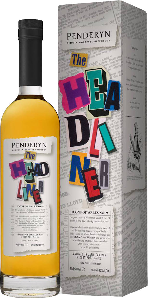 Penderyn Icon of Wales Hiraeth No. 9 Single Malt Whisky 700ml-0