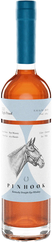Pinhook High Proof Kentucky Straight Rye Whiskey 2022 750ml