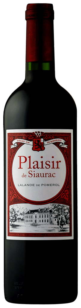 Plaisir de Siaurac Lalande de Pomerol 2019 750ml