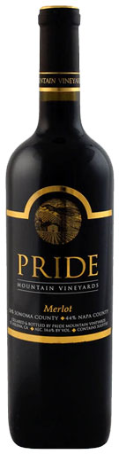 Pride Mountain Merlot 2019 750ml