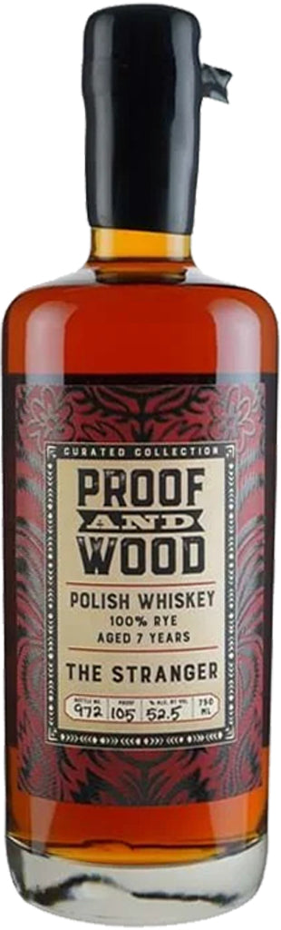 Proof and Wood 7 Years Old The Stranger Polish Rye Whiskey 750ml