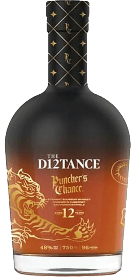 Puncher's Chance The D12tance Straight Bourbon Whiskey 12 Year Old 750ml