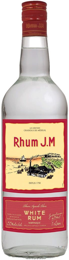 Rhum JM Agricole Blanc 110 Proof 1L