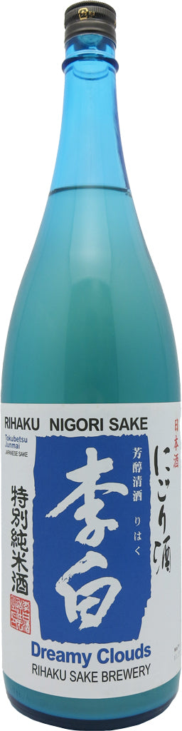 Rihaku Shuzo Dreamy Clouds Nigori Sake 1.8L – Mission Wine