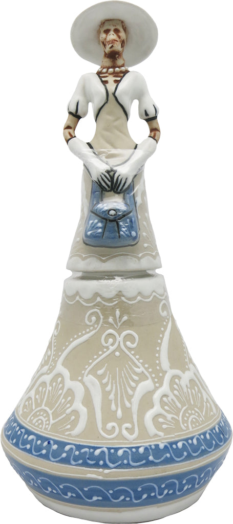 Riqueza Azul Anejo Catrina Ceramic 750ml