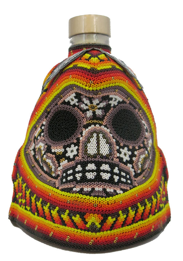 Riqueza Cultural Tequila Extra Anejo Craneo Huichol 750ml