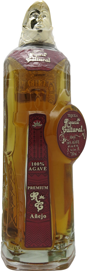 Riqueza Cultural Tequila Anejo Aguila Glass 750ml