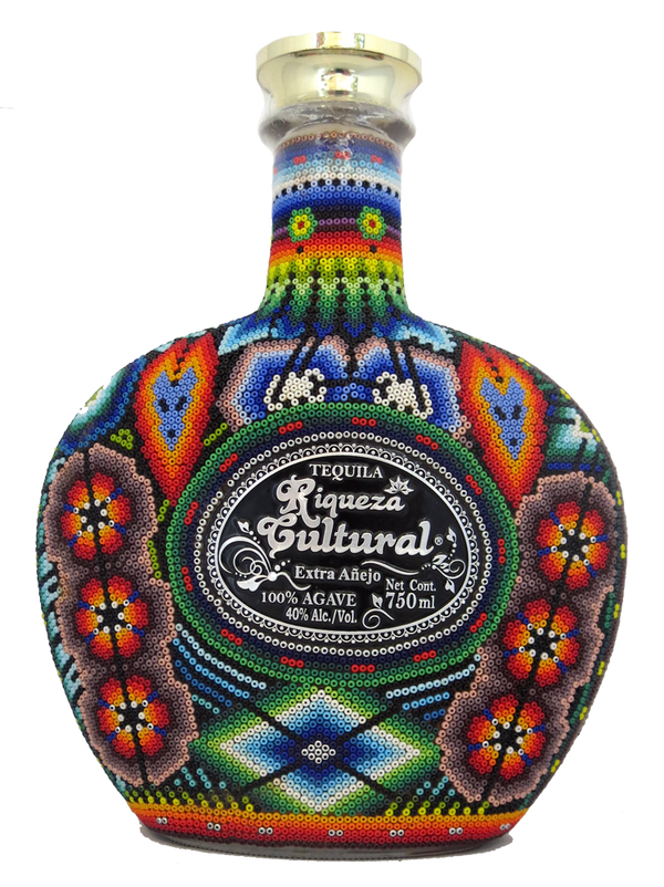 Riqueza Cultural Tequila Extra Anejo Clasica Huichol 750ml