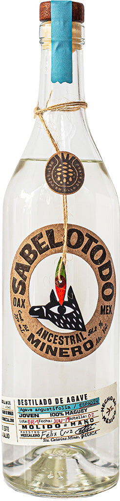 Sabelotodo Ancestral Minero Espadin 750ml