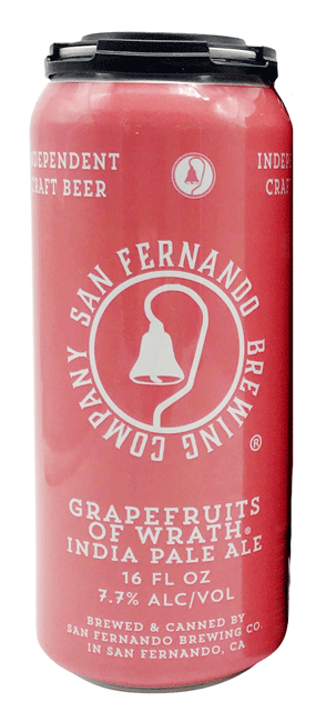San Fernando Brewing Grapefruits of Wrath 16oz