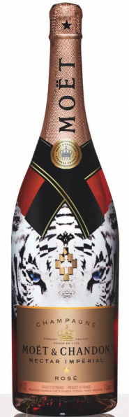 Moet Nectar Imperial Rose Tiger 3L