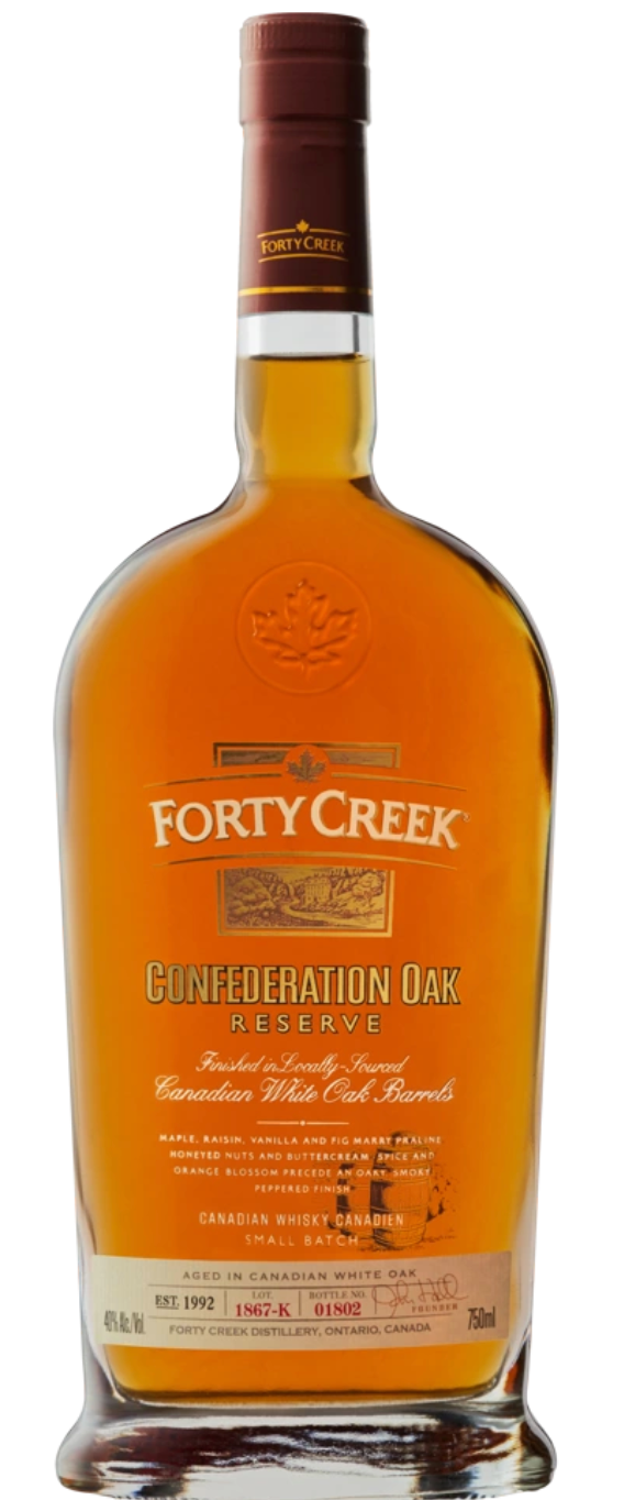Forty Creek Confederation Oak Reserve 750ml – Mission Wine & Spirits